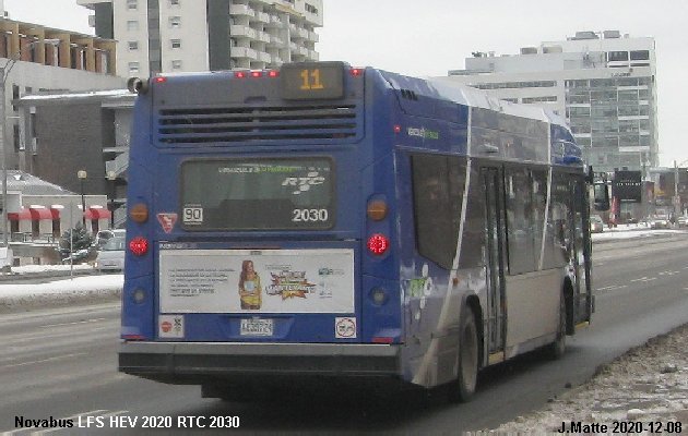 BUS/AUTOBUS: Novabus LFS HEV 2020 RTC