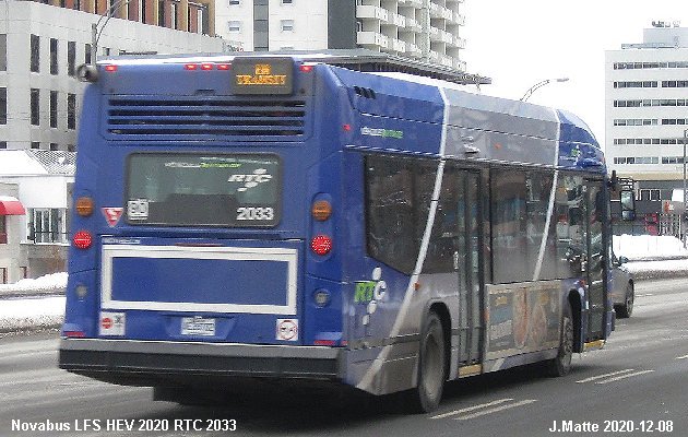 BUS/AUTOBUS: Novabus LFS HEV 2020 RTC