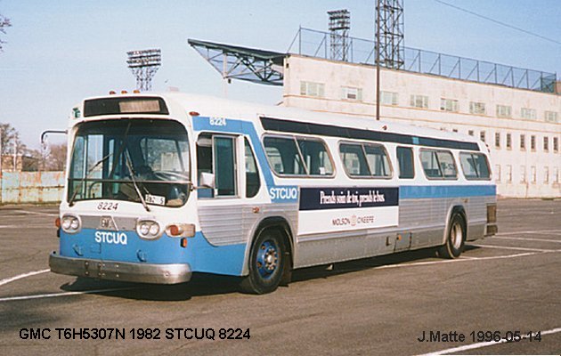 BUS/AUTOBUS: GMC New Look 1982 STCUQ