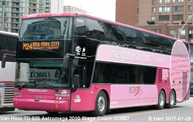 BUS/AUTOBUS: Van Hool TD925 2010 Stage Coach