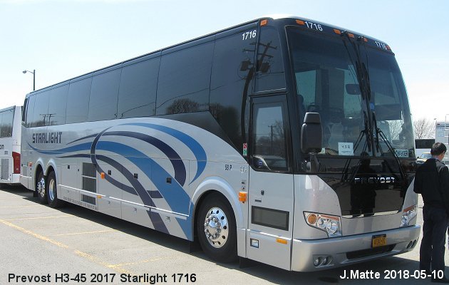 BUS/AUTOBUS: Prevost H3-45 2017 Starlight