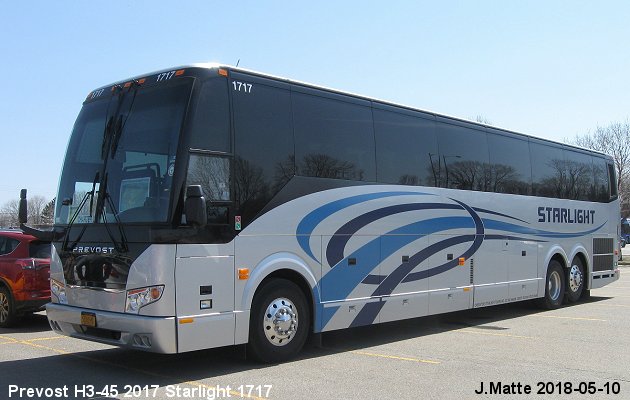 BUS/AUTOBUS: Prevost H3-45 2017 Starlight