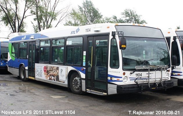 BUS/AUTOBUS: Novabus LFS 2011 STLaval