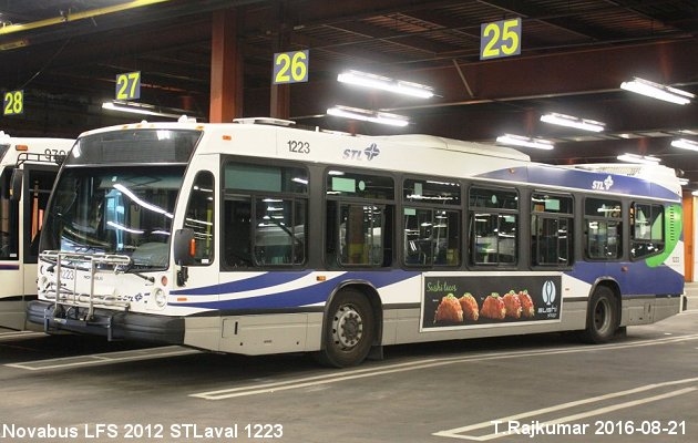 BUS/AUTOBUS: Novabus LFS 2012 STLaval