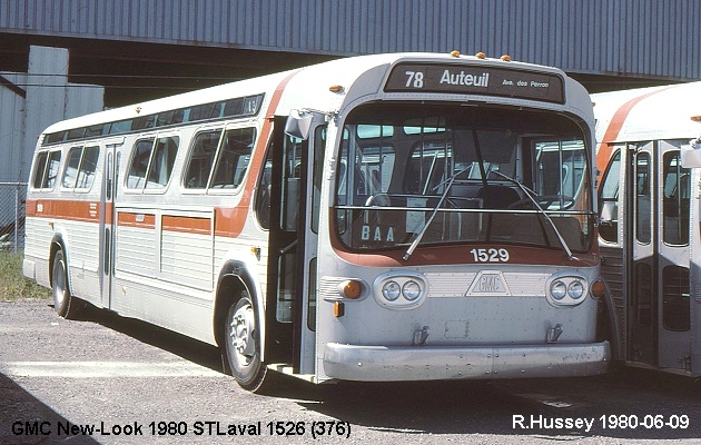 BUS/AUTOBUS: GMC New-Look 1980 STLaval