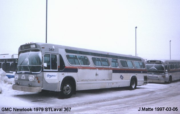 BUS/AUTOBUS: GMC New Look 1979 STLaval