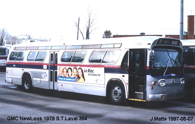 BUS/AUTOBUS: GMC New Look 1985 STLaval