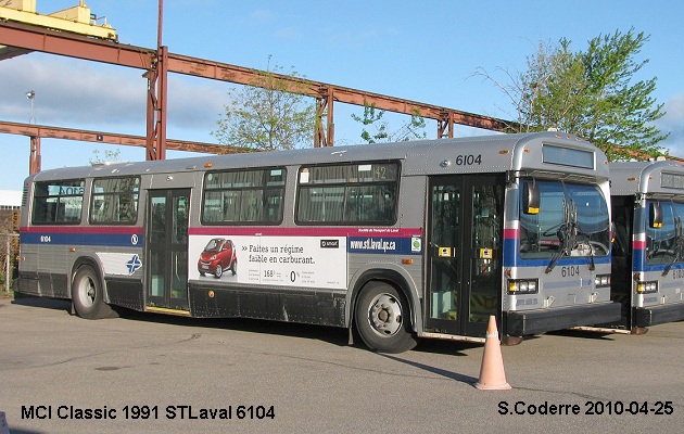 BUS/AUTOBUS: MCI Classic 1991 STLaval