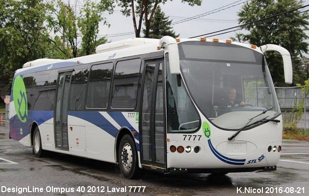 BUS/AUTOBUS: DesignLine Olympus 40 2012 STLaval