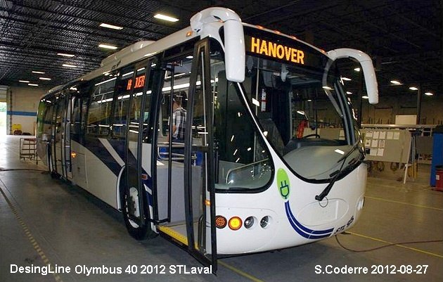 BUS/AUTOBUS: DesignLine Olymbus 40 2012 STLaval