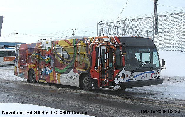 BUS/AUTOBUS: Novabus LFS 2008 STOutaouais