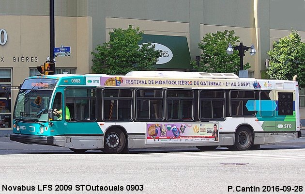 BUS/AUTOBUS: Novabus LFS 2009 STOutaouais