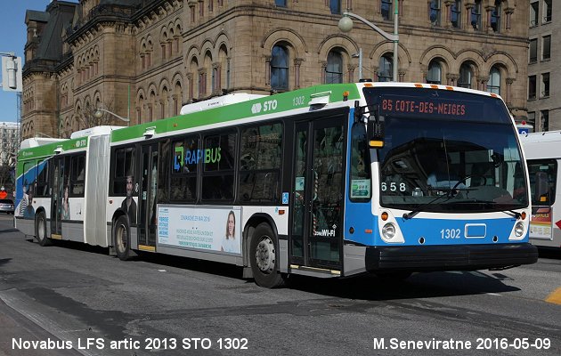 BUS/AUTOBUS: Novabus LFS 60102  2013 STOutaouais