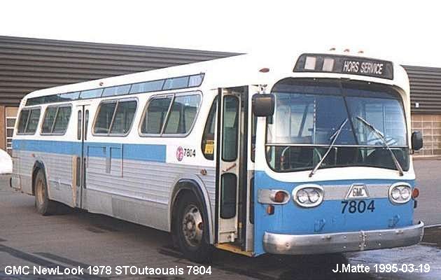 BUS/AUTOBUS: GMC New Look 1978 STOutaouais