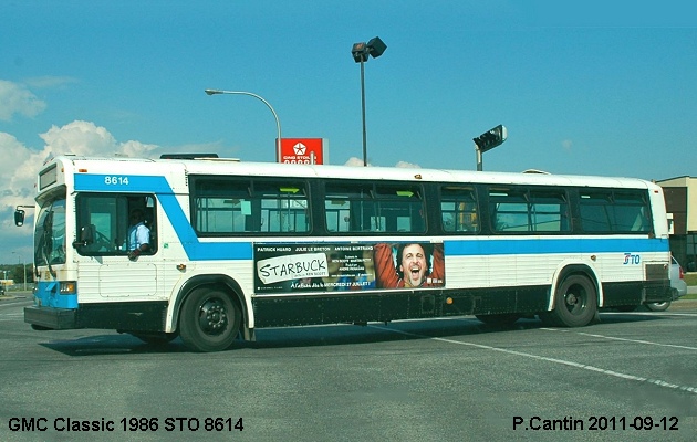 BUS/AUTOBUS: GMC Classic 1986 STOutaouais