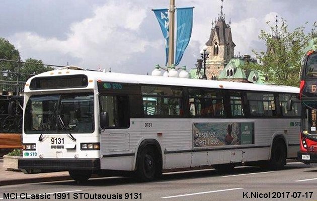 BUS/AUTOBUS: MCI Classic 1991 STOutaouais