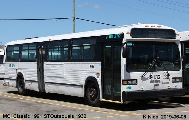 BUS/AUTOBUS: MCI Classic 1991 STOutaouais