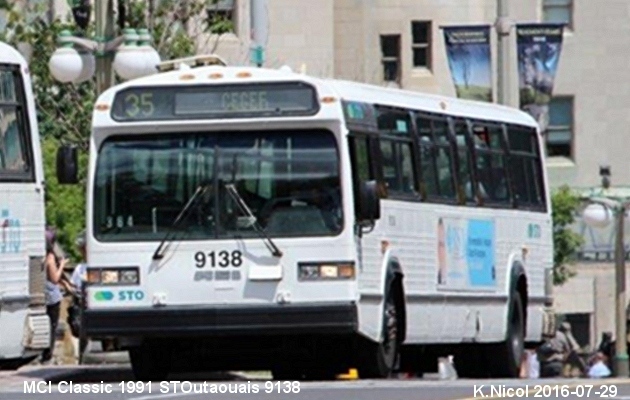 BUS/AUTOBUS: MCI Classic 1991 STOutaouais