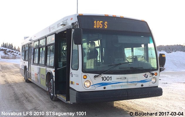 BUS/AUTOBUS: Novabus LFS 2010 STSaguenay