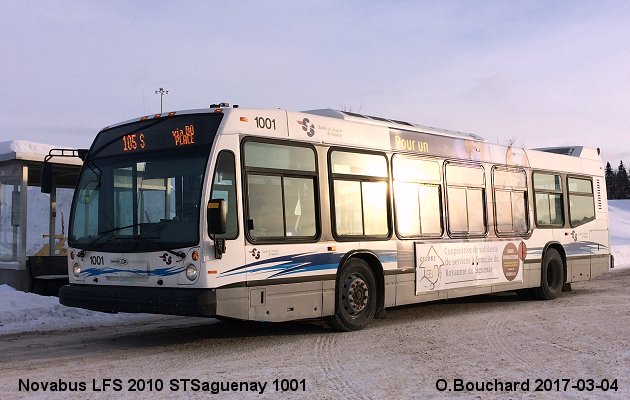 BUS/AUTOBUS: Novabus LFS 2010 STSaguenay