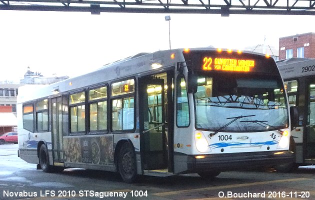 BUS/AUTOBUS: Novabus LFS 2010 STSaguenay