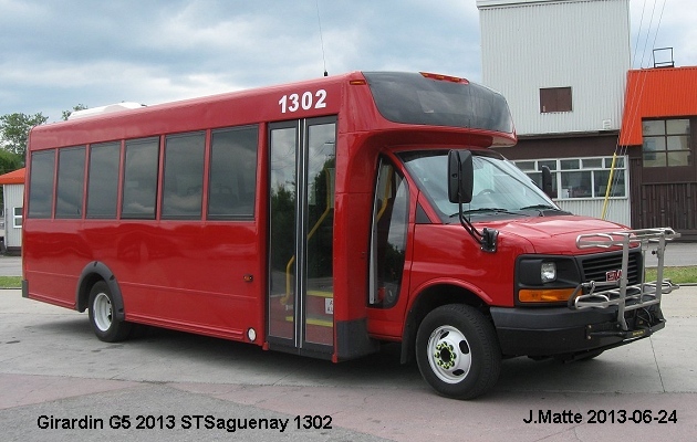 BUS/AUTOBUS: Blue Bird G5 2013 STSaguenay