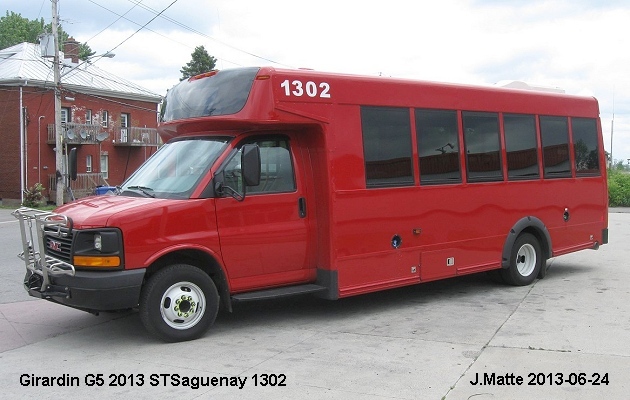 BUS/AUTOBUS: Girardin G5 2013 STSaguenay