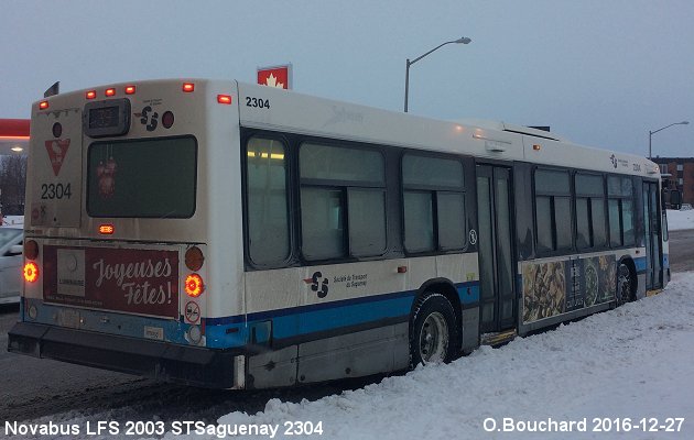 BUS/AUTOBUS: Novabus LFS 2003 STSaguenay