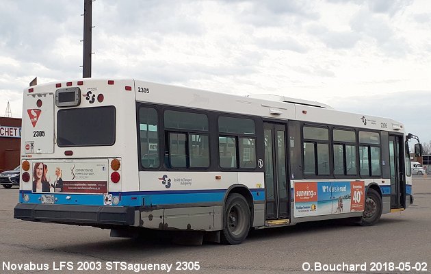 BUS/AUTOBUS: Novabus LFS 2013 STSaguenay