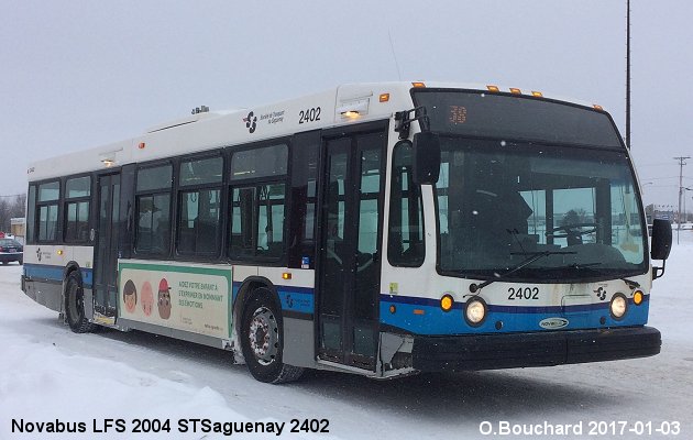 BUS/AUTOBUS: Novabus LFS 2004 STSaguenay