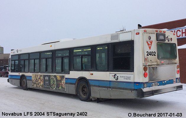 BUS/AUTOBUS: Novabus LFS 2004 STSaguenay