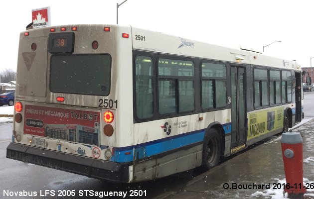 BUS/AUTOBUS: Novabus LFS 2005 STSaguenay