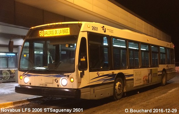 BUS/AUTOBUS: Novabus LFS 2006 STSaguenay