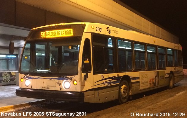 BUS/AUTOBUS: Novabus LFS 2006 STSaguenay