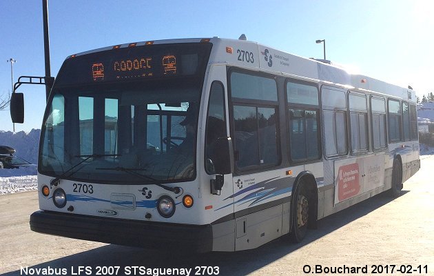 BUS/AUTOBUS: Novabus LFS 2007 STSaguenay