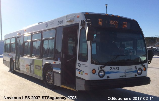 BUS/AUTOBUS: Novabus LFS 2007 STSaguenay