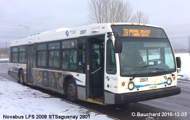 BUS/AUTOBUS: Novabus LFS 2008 STSaguenay