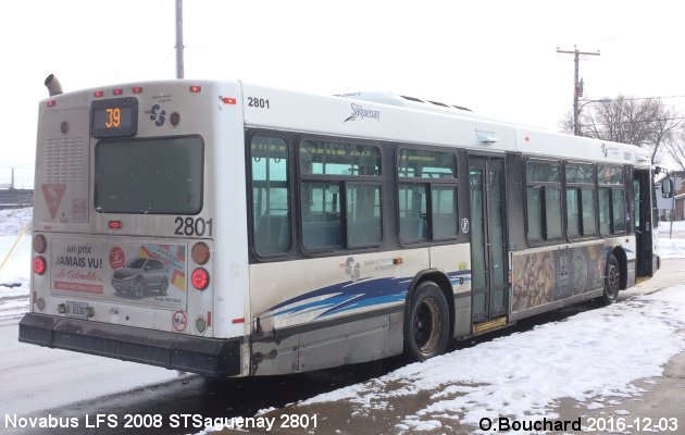 BUS/AUTOBUS: Novabus LFS 2008 STSaguenay