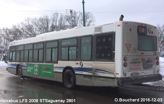 BUS/AUTOBUS: Novabus LFS 2008 STSaguenay