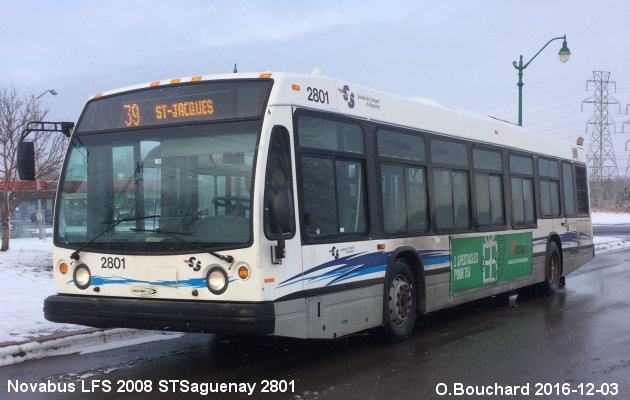 BUS/AUTOBUS: Novabus LFS 2008 STSaguenay