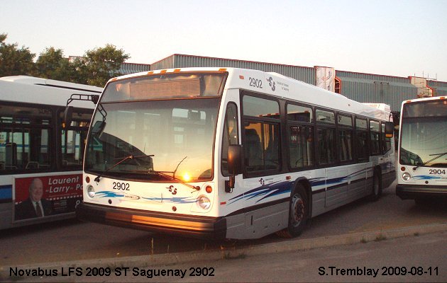 BUS/AUTOBUS: Novabus LFS 2009 STSaguenay