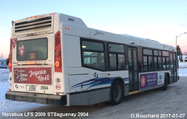 BUS/AUTOBUS: Novabus LFS 2009 STSaguenay