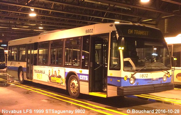 BUS/AUTOBUS: Novabus LFS 1999 STSaguenay