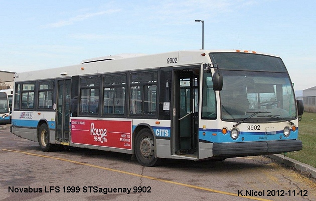 BUS/AUTOBUS: Novabus LFS 1999 STSaguenay