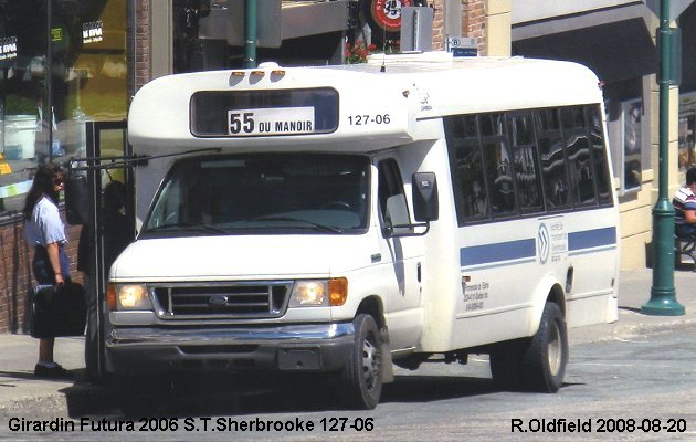 BUS/AUTOBUS: Girardin Futura 2006 STSherbrooke