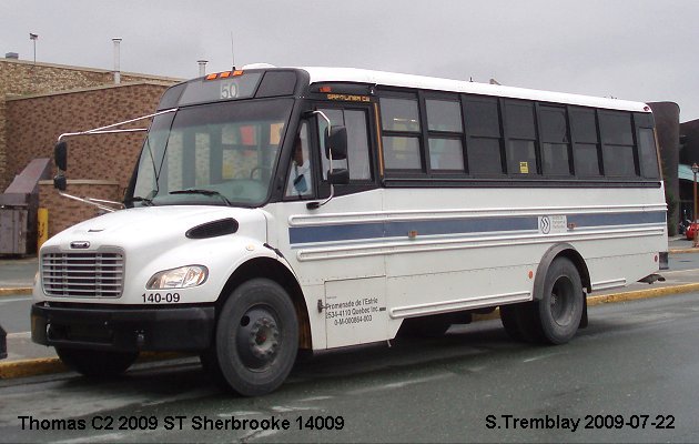 BUS/AUTOBUS: Thomas C2 2009 S.T.Sherbrooke