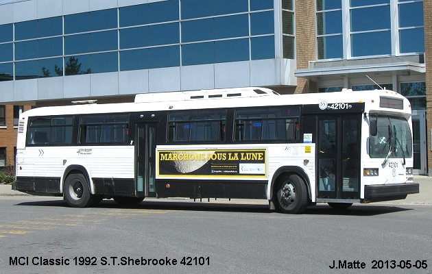 BUS/AUTOBUS: MCI Classic 1992 STSherbrooke