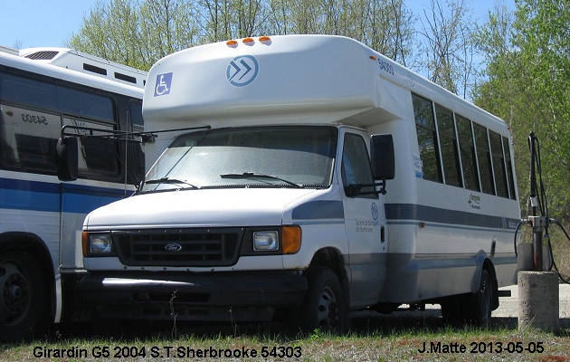 BUS/AUTOBUS: Girardin G5 2004 STSherbrooke