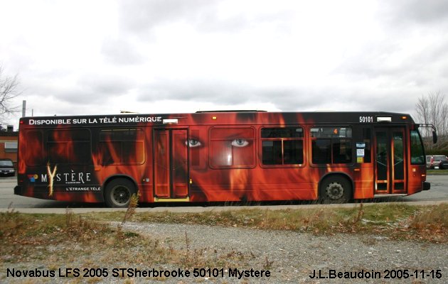 BUS/AUTOBUS: Novabus LFS 2005 STSherbrooke