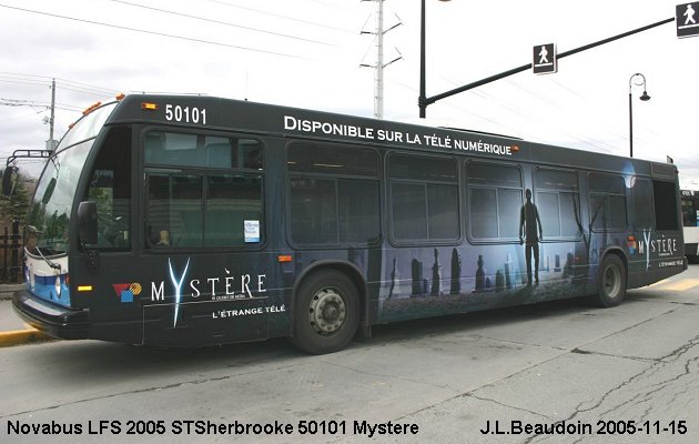 BUS/AUTOBUS: Novabus LFS 2005 STSherbrooke